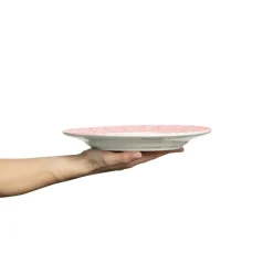 Lace Tallrik 25 cm, Sand