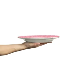 Lace Tallrik 25 cm, Sand