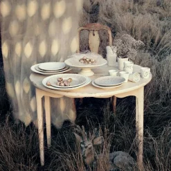 Lace Tallrik 25 cm, Sand