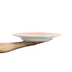 Lace Tallrik 32 cm, Turkos