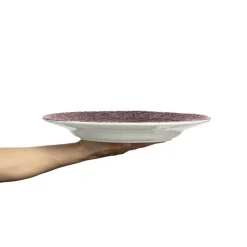 Lace Tallrik 32 cm, Turkos