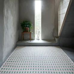 Chhatwal & Jonsson Ullmattor-Ladakh Ullmatta 180x270 cm, Cactus Green / Dusty Pink