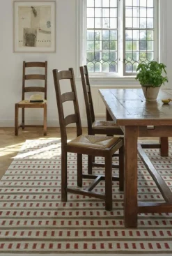 Chhatwal & Jonsson Ullmattor-Ladakh Ullmatta 180x270 cm, Cactus Green / Dusty Pink