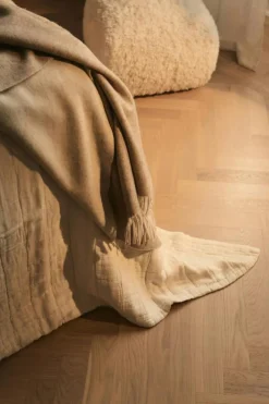 Lake Pläd 130x180 cm, Beige