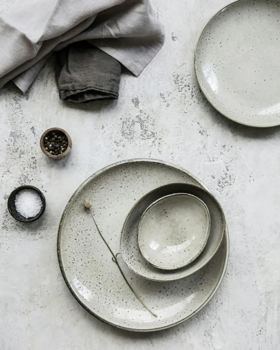 Lake Tallrik 27 cm, Grå