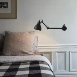 Lampe Gras N°204 L40 SW Vägglampa, Gul