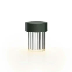 Last Order Fluted Bordslampa, Grön