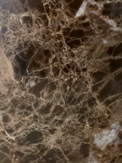 &Tradition Sidobord & Avlastningsbord|Soffbord-Lato LN8 Bord 40 cm, Lackerad Ek / Crema Diva Marble