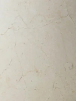 &Tradition Sidobord & Avlastningsbord|Soffbord-Lato LN8 Bord 40 cm, Lackerad Ek / Crema Diva Marble