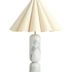 Decotique Bordslampor-Lauren Bordslampa, Vit / Natur