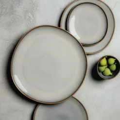 Lave Beige Serveringsfat 31,5x32 cm, Beige