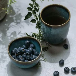 Lave Glacé Dippskål 14 cl, Blå