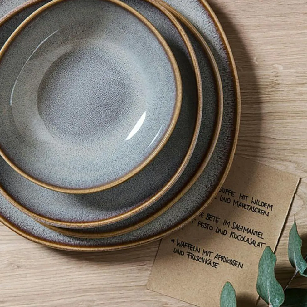 Lave Tallrik 28 cm, Beige