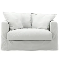 Decotique Fåtöljer-Le Grand Air Love Seat Bomull, Ljusgrå