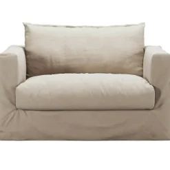 Le Grand Air Nou Love Seat Bomull, Vit