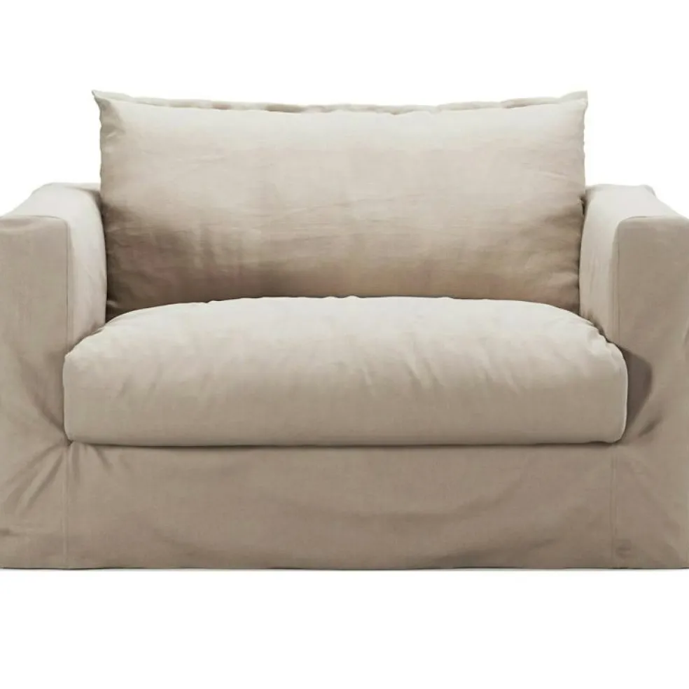 Le Grand Air Nou Love Seat Bomull, Vit