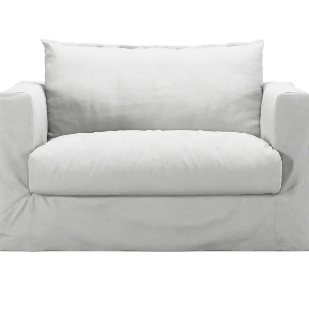 Le Grand Air Nou Love Seat Bomull, Vit