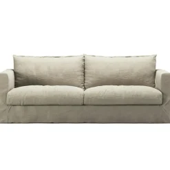 Le grand Air Nou 3-Sitssoffa Linne, Creamy White