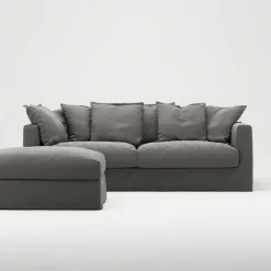 Decotique 3-Sitssoffor-Le Grand Air 3-Sitssoffa Bomull, Limited Grey