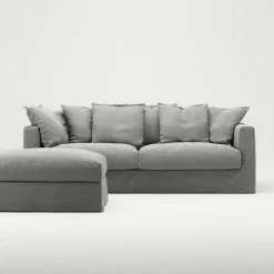 Decotique 3-Sitssoffor-Le Grand Air 3-Sitssoffa Bomull, Limited Grey