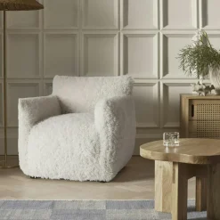 Le Petite Fåtölj Zebra, Brun / Vit