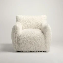 Le Petite Fåtölj Zebra, Brun / Vit