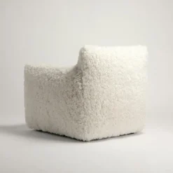 Le Petite Fåtölj Zebra, Brun / Vit