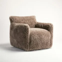 Le Petite Fåtölj Zebra, Brun / Vit