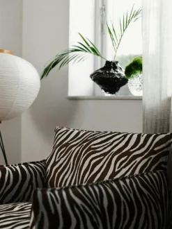 Le Petite Fåtölj Zebra, Brun / Vit