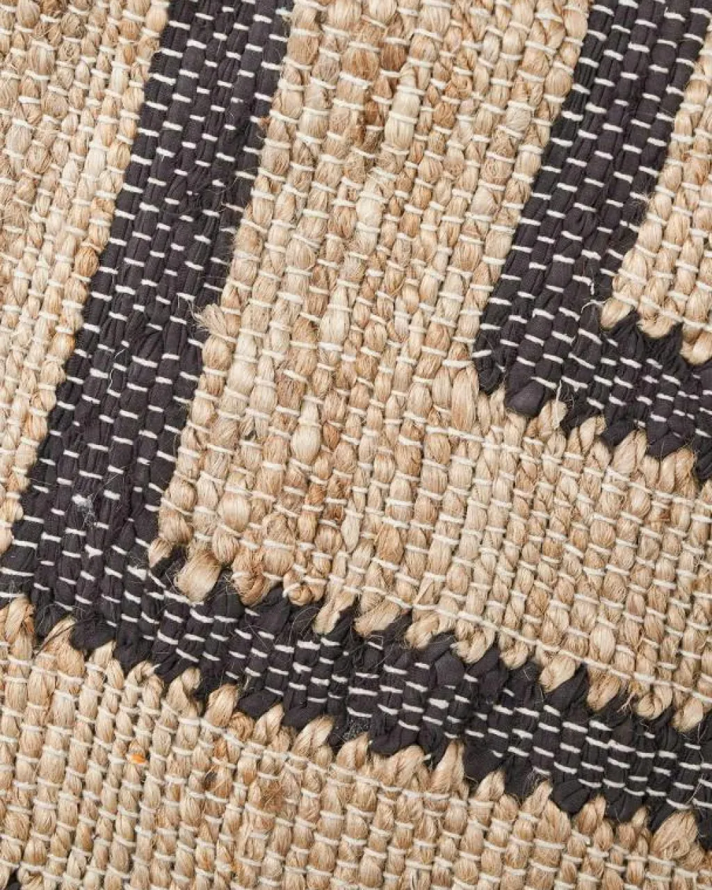 House Doctor Bomulls- & Trasmattor-Leah Matta 90x60, Natur