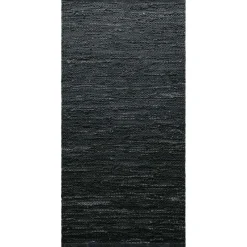 Rug Solid Bomulls- & Trasmattor-Leather Matta 140x200 cm,