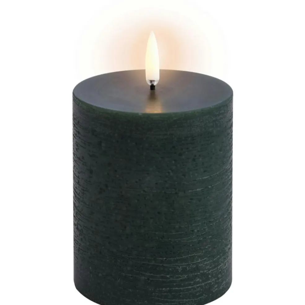 LED Blockljus 7,8 x 10,1 cm, Forest Black