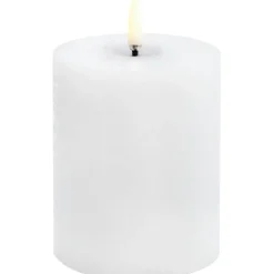 LED Blockljus Smält 7,8x10,1 cm, Nordic White