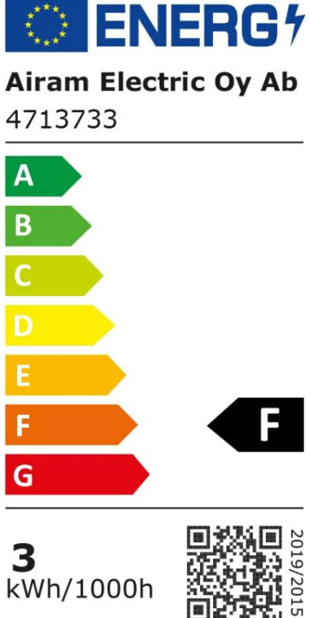 Airam Ljuskällor-LED Decor Filament Glob 125mm 2200K 3W E27 300lm Dimbar