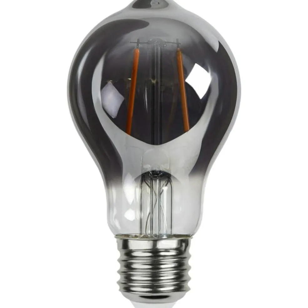 LED E27 TA60 2W 60lm 2100K Ljuskälla, Plain Smoke