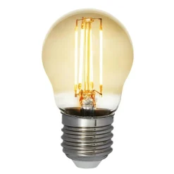 Airam Ljuskällor-LED Filament Amber P45 4,5W E27 360lm Dimbar