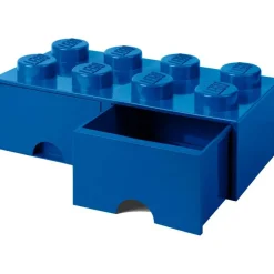 LEGO® Förvaring Med 2 Lådor 8 Knoppar, Medium Stone Grey