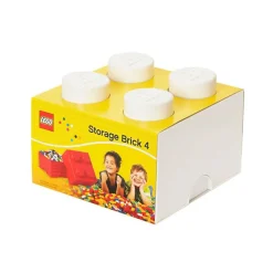 LEGO® Förvaringslåda 4 Knoppar, Vit