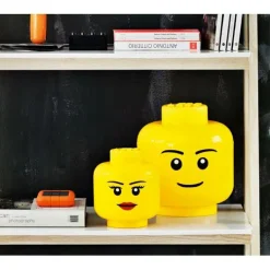 Barn Room Copenhagen Leksaksförvaring-LEGO® Förvaringslåda Huvud Stor, Boy