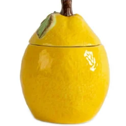 ByON Förvaringsburkar & Lock-Lemon Burk, Med Lock