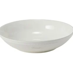 Lexington Porcelain Medium Skål 22 cm, Vit / Mörkblå