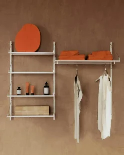 Frama Modulära Hyllsystem-Library Hylla Med Hängare 80x185 cm,