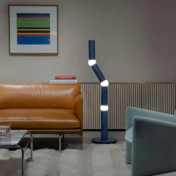 Oblure Golvlampor-Lightbone Golvlampa, Blå