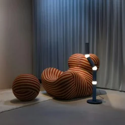 Oblure Golvlampor-Lightbone Golvlampa, Blå