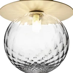 Nuura Badrumsbelysning|Vägglampor-Liila 1 Vägg-/Taklampa 255 mm, Nordic Gold / Klar