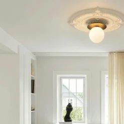 Nuura Badrumsbelysning|Vägglampor-Liila 1 Vägg-/Taklampa 255 mm, Nordic Gold / Klar