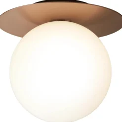 Nuura Badrumsbelysning|Vägglampor-Liila 1 Vägg-/Taklampa 255 mm, Nordic Gold / Klar