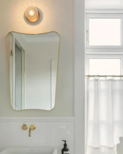 Nuura Badrumsbelysning|Vägglampor-Liila 1 Vägg-/Taklampa 140 mm, Nordic Gold / Klar