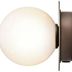 Nuura Badrumsbelysning|Vägglampor-Liila 1 Vägg-/Taklampa 140 mm, Nordic Gold / Klar