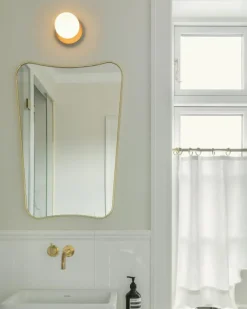 Nuura Badrumsbelysning|Vägglampor-Liila 1 Vägg-/Taklampa 140 mm, Nordic Gold / Klar